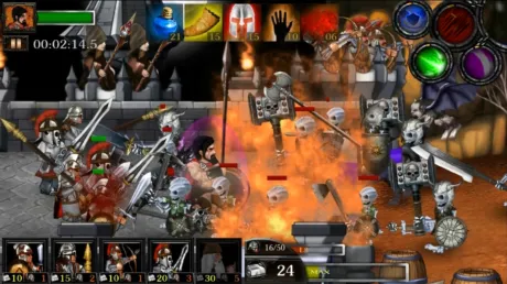 Captura de Spartans Vs Zombies Defense