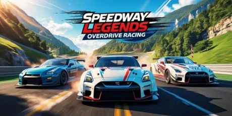Portada de Speedway Legends: Overdrive Racing