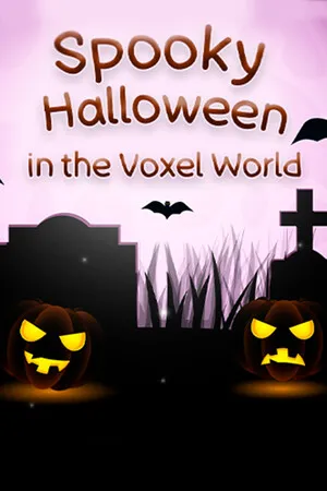 Portada de Spooky Halloween in the Voxel World (Remake)