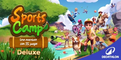Portada de Sports Camp: Una aventura con 35 juegos - Deluxe