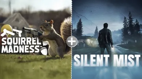Portada de Squirrel Madness & Silent Mist
