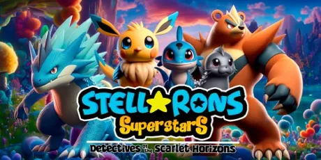 Portada de Stellarons Superstars: Detectives of the Scarlet Horizons