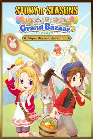 Portada de Story of Seasons: Grand Bazaar - Paquete DLC de la edición digital super deluxe