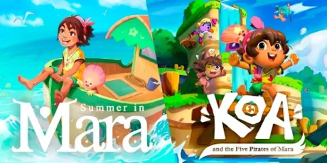 Portada de Summer in Mara + Koa and the Five Pirates of Mara