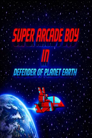 Portada de Super Arcade Boy in Defender of Planet Earth