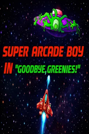 Portada de Super Arcade Boy in Goodbye Greenies