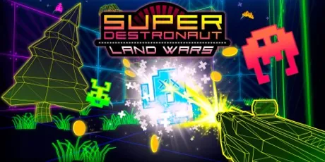 Portada de Super Destronaut: Land Wars