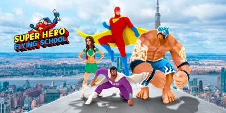 Portada de Super Hero Flying School
