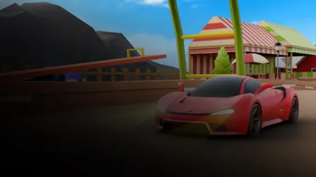 Portada de Super Kids Racing - Theme Park Edition
