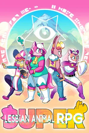 Portada de Super Lesbian Animal RPG