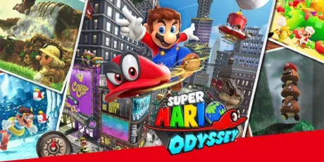 Portada de Super Mario Odyssey