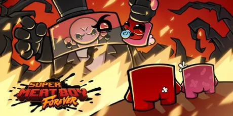 Portada de Super Meat Boy Forever