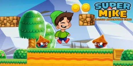 Portada de Super Mike: Classic Adventure Game