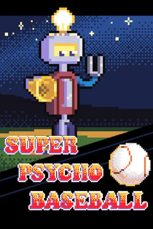 Portada de Super Psycho Baseball