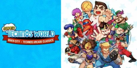 Portada de Super Technos World: River City & Technos Arcade Classics