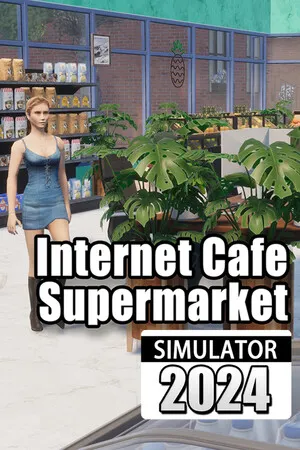 Portada de Supermarket & Internet Cafe Simulator