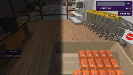 Portada de Supermarket Manager Simulator