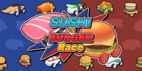 Portada de SUSHI vs BURGER Race