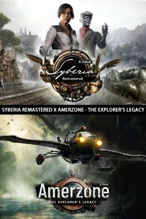 Portada de Syberia Remastered x Amerzone - The Explorer's Legacy