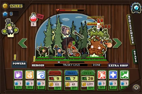 Captura de Tap Heroes