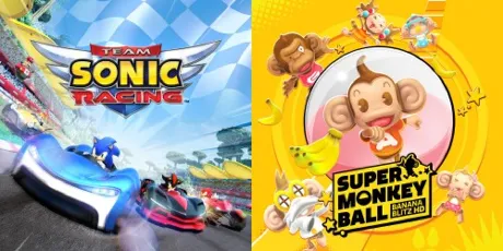 Portada de Team Sonic Racing & Super Monkey Ball: Banana Blitz HD
