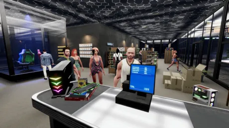 Captura de Tech Market Simulator