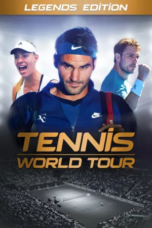 Portada de Tennis World Tour Legends Edition