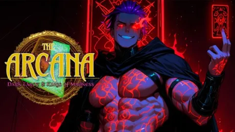 Portada de The Arcana: Dark Tarot & Kings of Madness