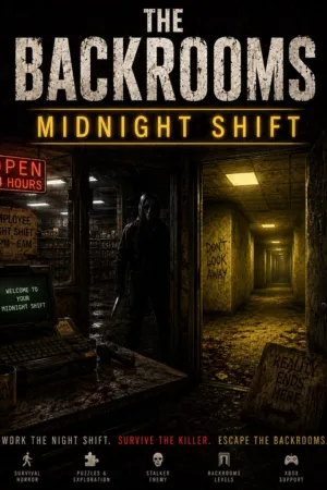 Portada de The Backrooms Midnight Shift
