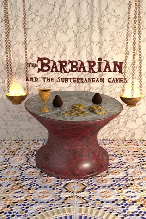 Portada de The Barbarian and the Subterranean Caves