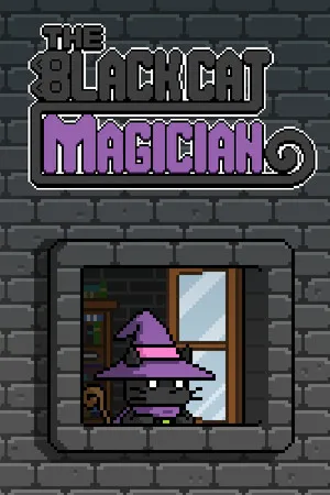 Portada de The Black Cat Magician