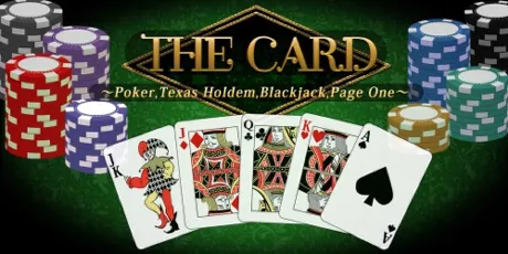 Portada de THE Card: Poker, Texas hold 'em, Blackjack and Page One