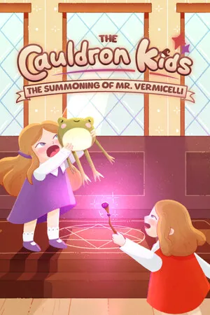 Portada de The Cauldron Kids: The Summoning of Mr. Vermicelli