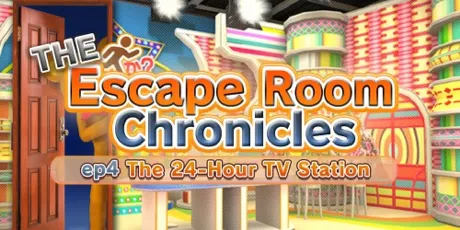 Portada de The Escape Room Chronicles ep4:The 24-Hour TV Station