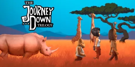 Portada de The Journey Down Trilogy