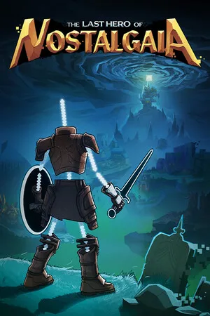 Portada de The Last Hero of Nostalgaia