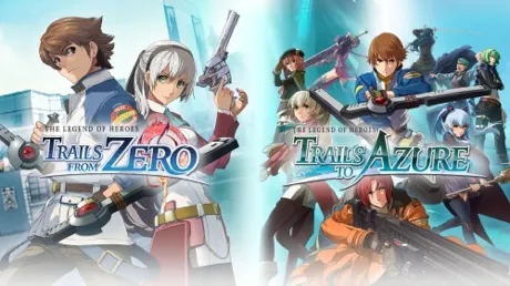 Portada de The Legend of Heroes: Trails from Zero / The Legend of Heroes: Trails to Azure
