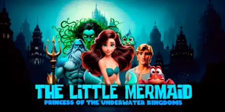 Portada de The Little Mermaid: Princess of the Underwater Kingdoms