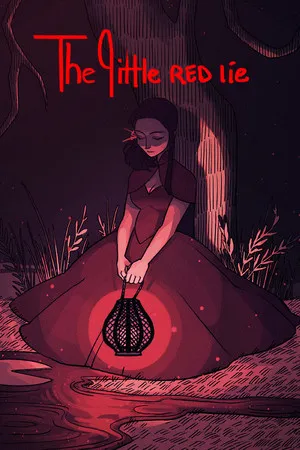 Portada de The Little Red Lie