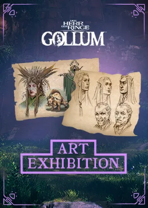 Portada de The Lord of the Rings: Gollum - Art Exhibition