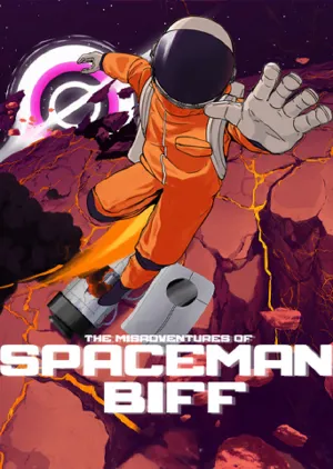 Portada de The Misadventures of Spaceman Biff