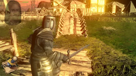 Captura de The Monk and the Warrior. The Heart of the King.