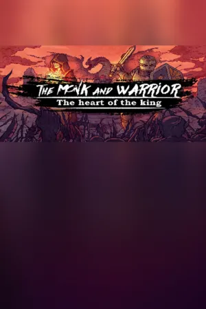 Portada de The Monk and the Warrior. The Heart of the King.