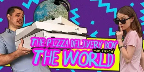Portada de The Pizza Delivery Boy Who Saved the World
