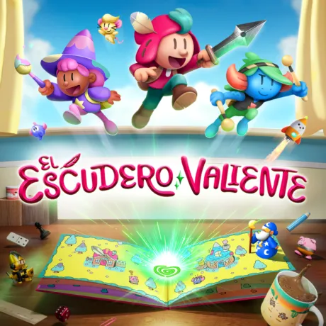 Portada de The Plucky Squire (El Escudero Valiente)