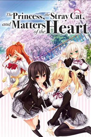 Portada de The Princess, the Stray Cat, and Matters of the Heart