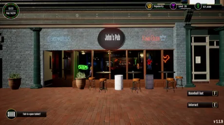 Captura de The Pub Life Simulator