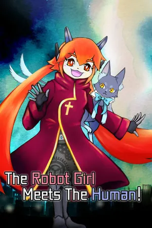 Portada de The Robot Girl Meets The Human!