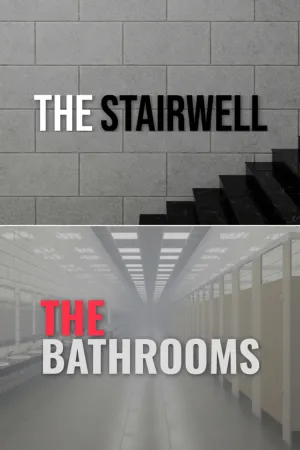 Portada de The Stairwell + THE BATHROOMS