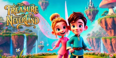 Portada de The Treasure of Neverland
